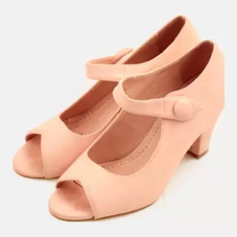 Lulu Hun Pink Sharon High Heel Shoes